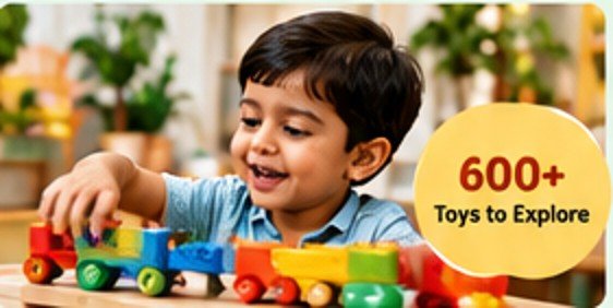 Colourful toys